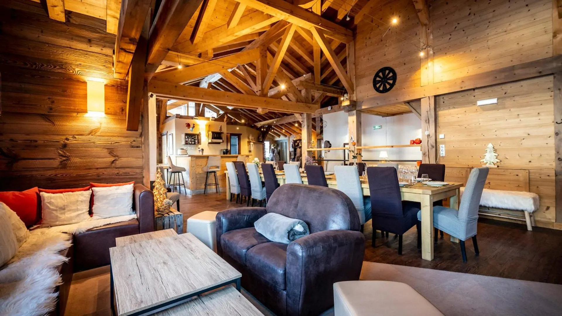 Luxueux Chalet 7 Chambres Avec Jacuzzi Et Sauna, Proche Telesiege - Fr-1-181-2793 La Plagne-Tarentaise